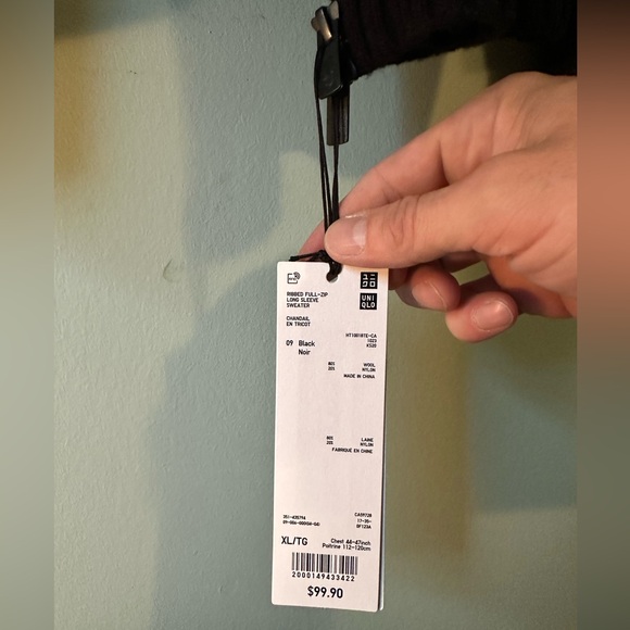 +J Uniqlo ribbed wool sweater - Picture 3 of 5